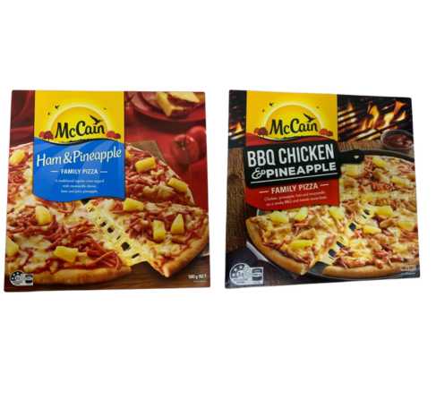McCain Foods - Family Pizzas 500g.png