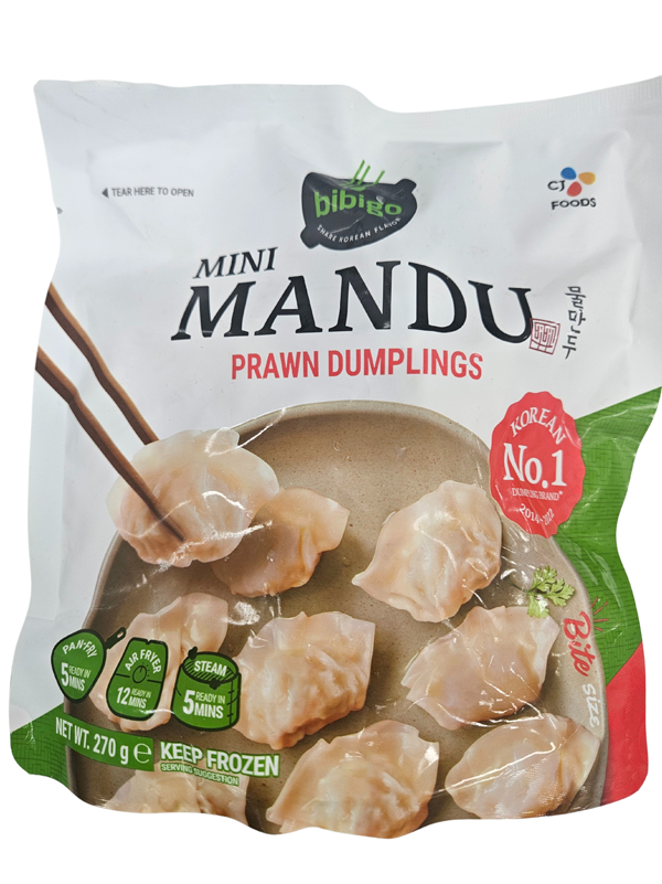 Mini Mandus Prawn Dumplings