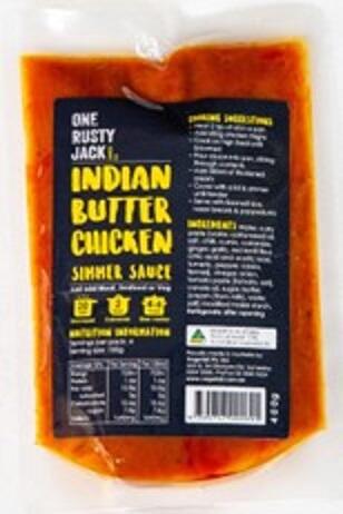 One Rusty Jack Indian Butter Chicken - Vegetali