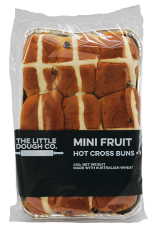 Foodland Promotions - The Little Doug Co. Mini Fruit Hot Cross Buns x9 - Recall Notice PDF [165]kb